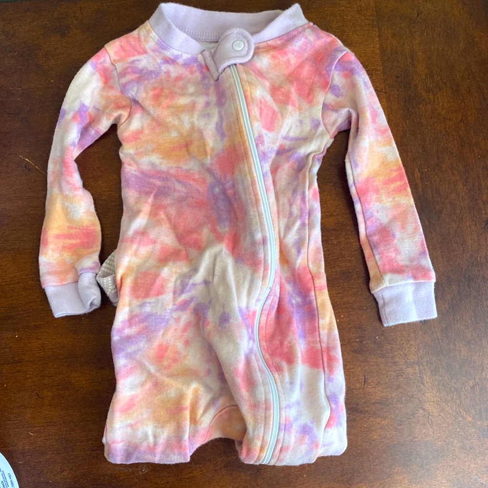 Tie dye onesie